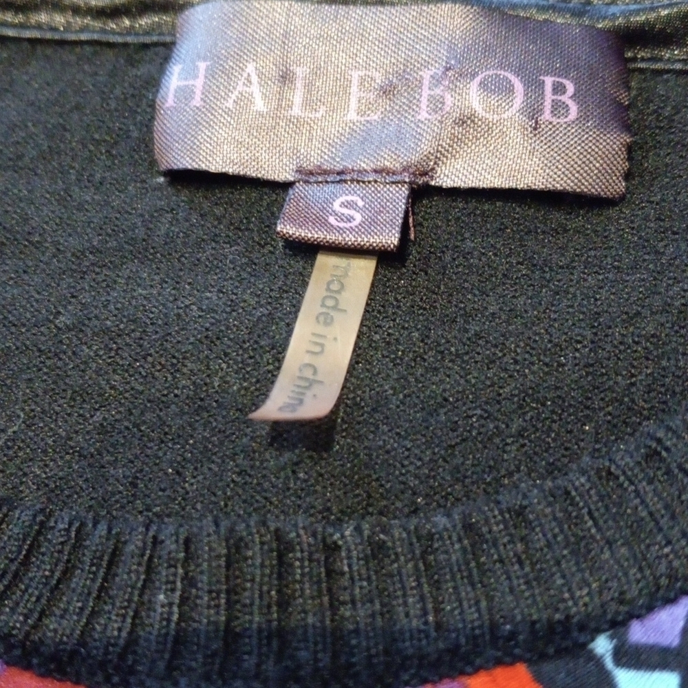 HALE BOB size SM Aztec silk top, $178.00 - Picture 4 of 5